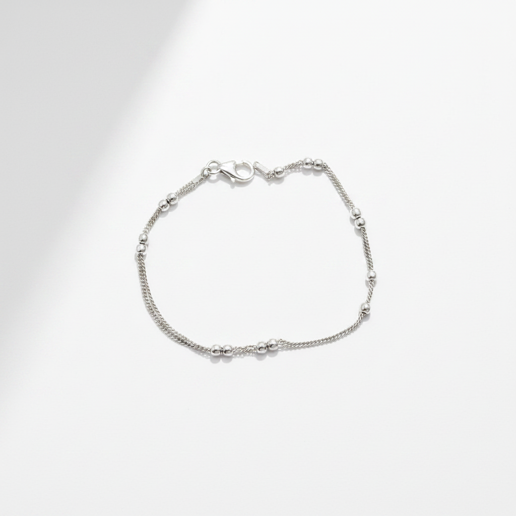 Satellite Bead Chain Bracelet