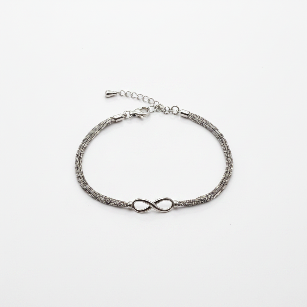 Infinity Mesh Chain Bracelet