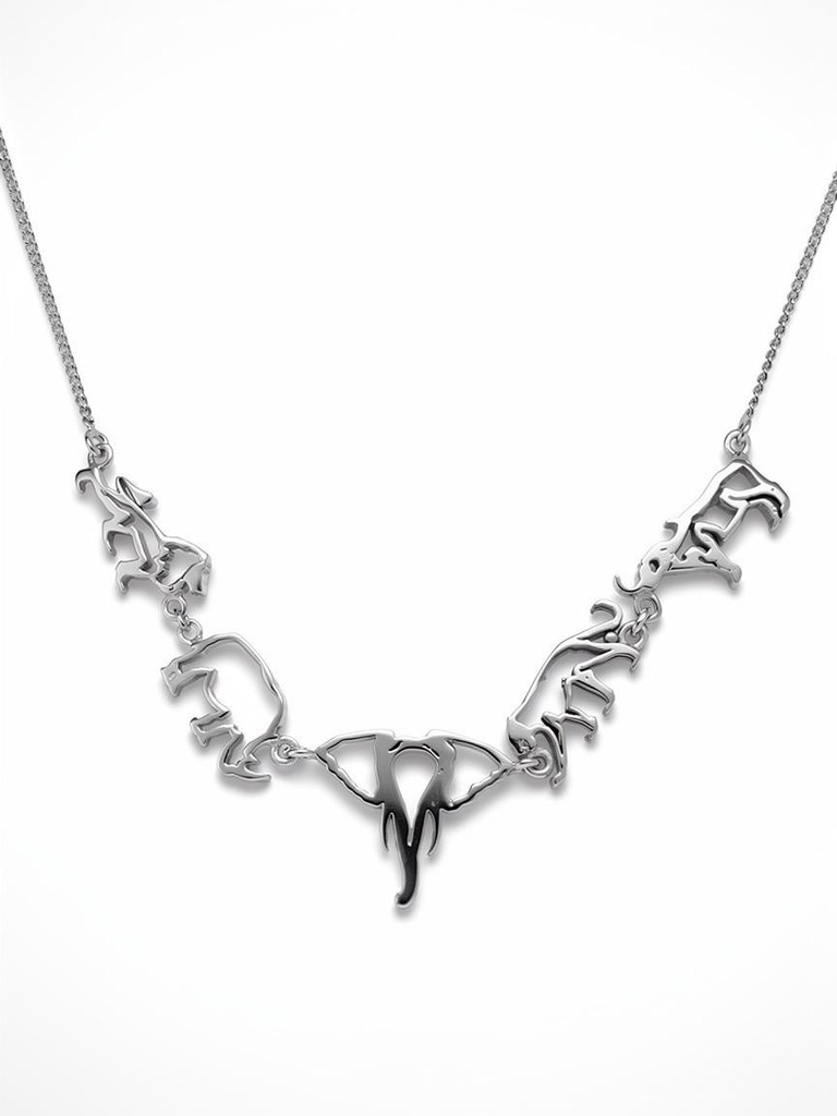 Big Five Safari Statement Necklace